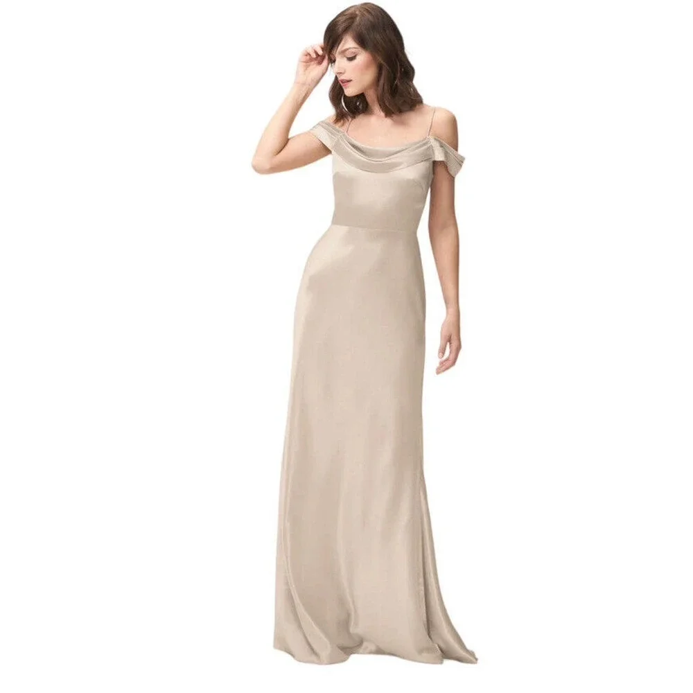 jenny yoo gold bridesmaid dress Jenny Yoo Bridesmaid Dress Nadia Pale Gold